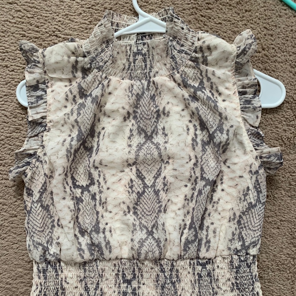 Tank animal print